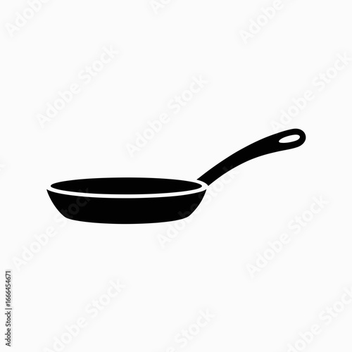 frying pan isolated on white
