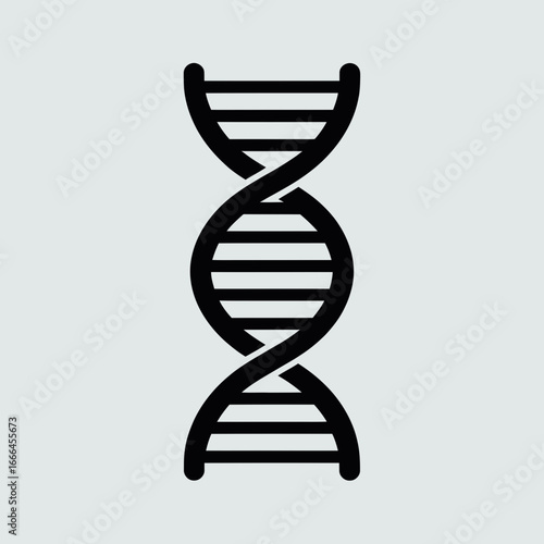 dna helix with dna