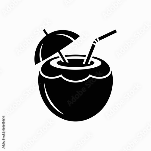 coconut milk cocktail