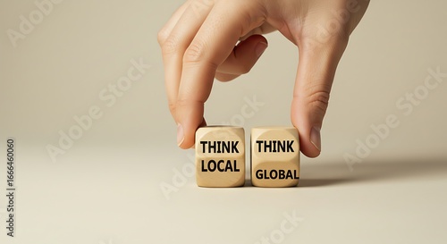 Hand Holding Dice that Say 