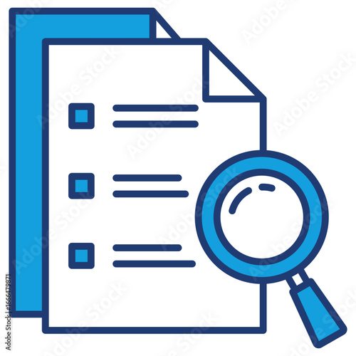 Audit Blue Icon