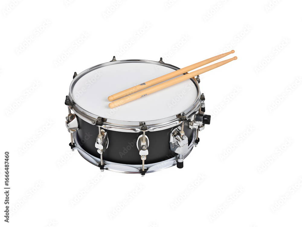 Obraz premium A snare drum featuring detailed craftsmanship and design