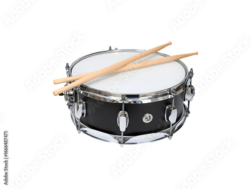 A snare drum featuring detailed craftsmanship and design
