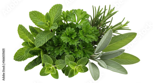 Φωτογραφία Isolated Fresh Herbs