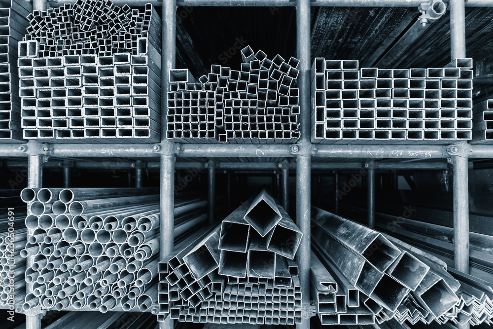 Fototapeta premium Construction materials by the construction market.