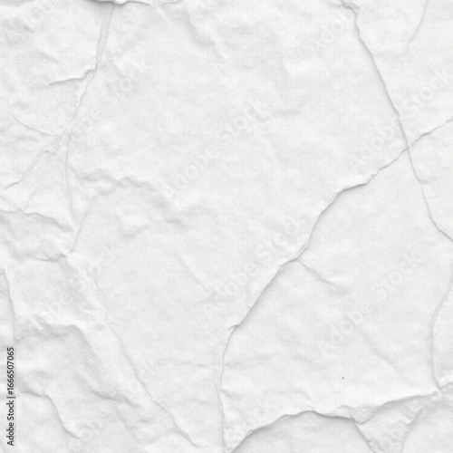 Wallpaper Mural Crumpled white poster, distressed paper texture, uneven, worn Torontodigital.ca