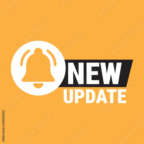 New update logo template illustration