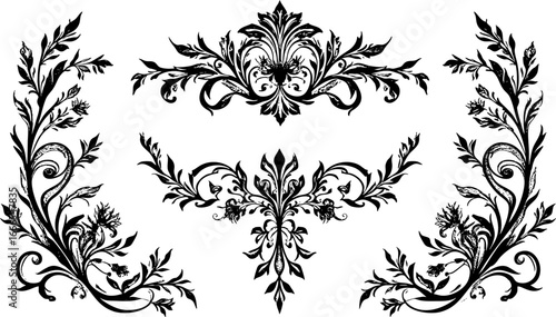 Luxurious Vintage Calligraphy Flourished Lettering