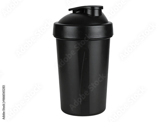 Wallpaper Mural Black protein shaker for fitness, nutrition on transparent background Torontodigital.ca