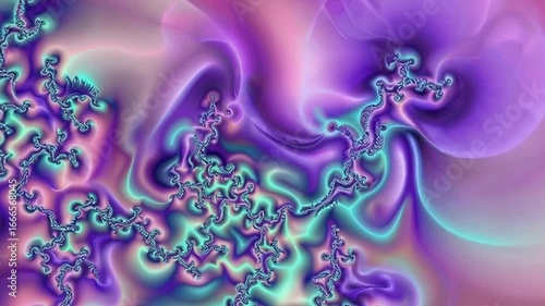 Colorful Abstract Swirling Patterns with Fluid Motion and Dynamic Flow in Vibrant Shades of Pink and Blue