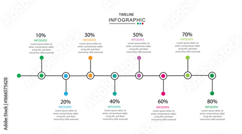 Vector infographic label design with circle infographic template design and 8 options or steps. Can be used for process diagram, presentations, workflow layout, banner, flow chart, info graph.