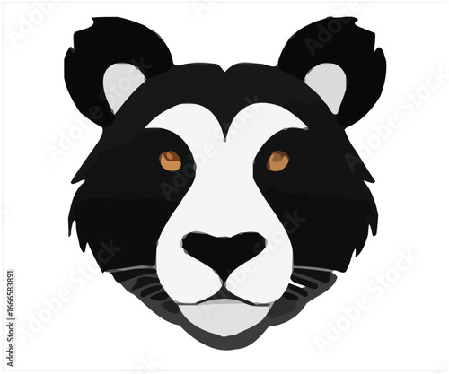Animal Head Vector Art, Intricate Powerful and Ready for Print or Web  (1)