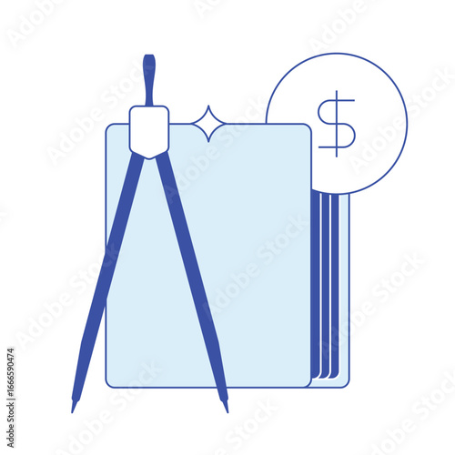 Banking icon Educational loan