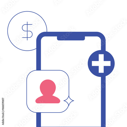 Banking icon Insurance policy online