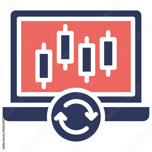Stock Trading Icon