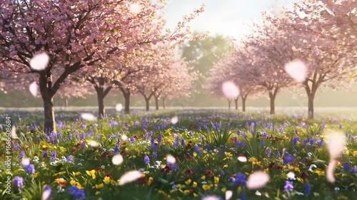 Wallpaper Mural Bright yellow sunflower field blooming under clear blue summer sky with vibrant natural scenery Torontodigital.ca