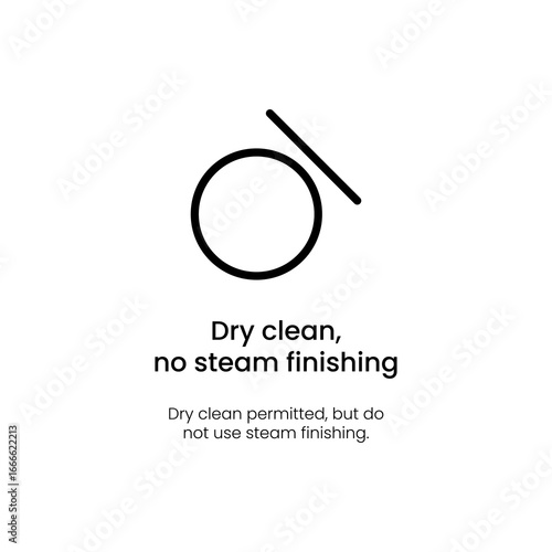 No steam finishing drawing