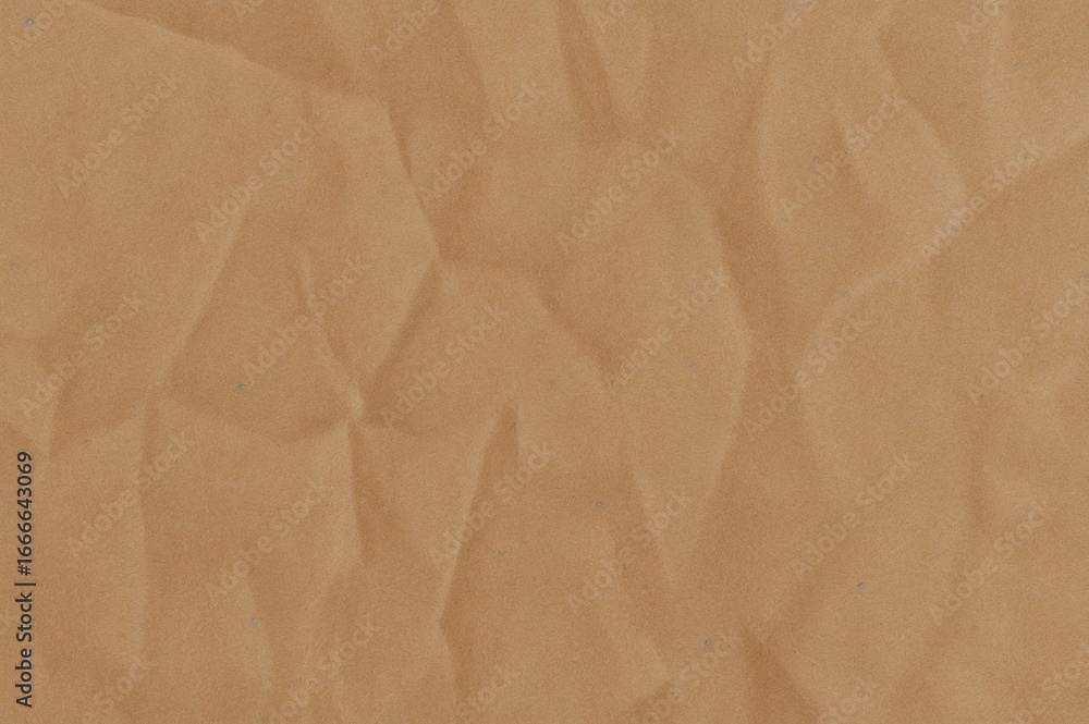 Obraz premium Background texture of wrinkled brown paper