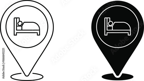 Find hotel location hotel pin location hotel map pin hotel location icon