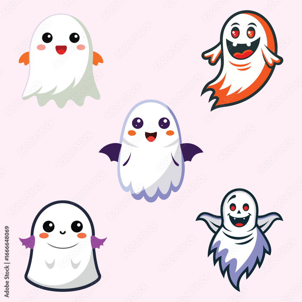 Fototapeta premium halloween ghost icon