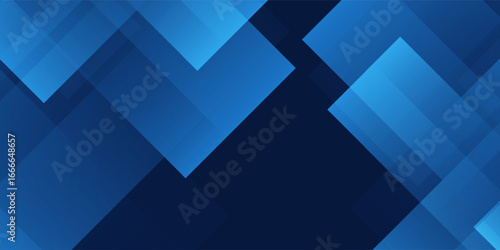 Abstract dark navy blue silver abstract pattern background. Geometric shape. Line triangle angle fold polygon modern simple art design