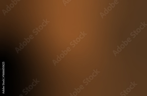 茶色と黒色のグラデーション背景〜Brown and black gradient background〜