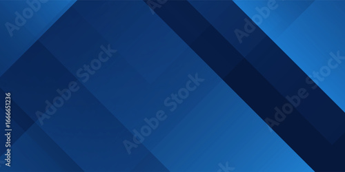 Modern dark navy blue silver abstract pattern background. Geometric shape. Line triangle angle fold polygon art simple modern design