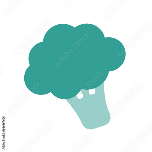 ブロッコリーのベクターイラスト：お弁当・野菜 - Broccoli Vector Illustration: Lunch Box and Vegetable