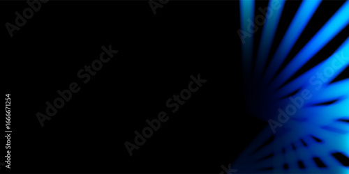 Abstract blue light motion effect with arrows. EPs 10