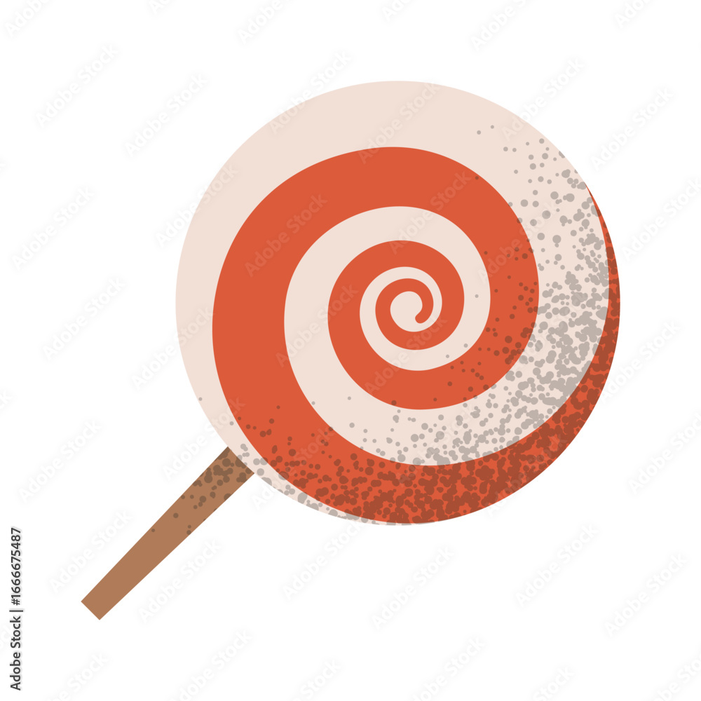 Christmas lollipop candy geometric design Christmas lollipop candy geometric design