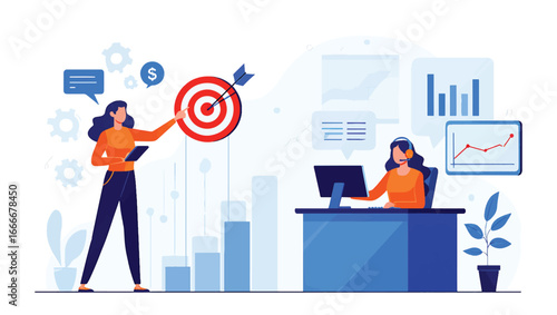 Business goals and success with analytics and customer service