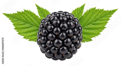 Isolated Blackberry