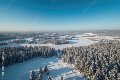 Overhead perspective of a s...