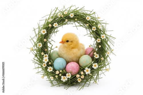 Easter-themed ornament feat...