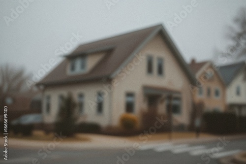 Blurred office building bac...
