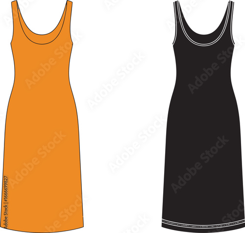 Shop women's tank dresses online stylish summer casual midi dresses
