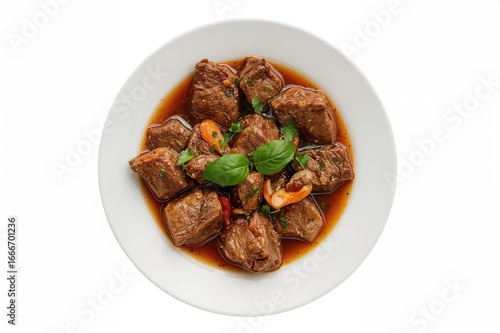 Traditional Indonesian beef...