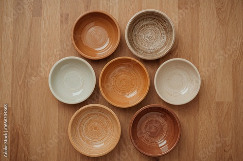 An elegant display of ceram...
