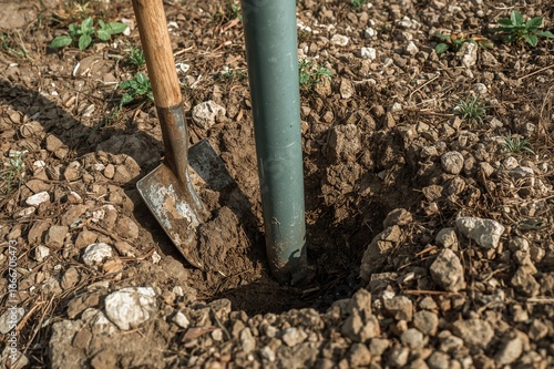 Extracting a rusted metal s...