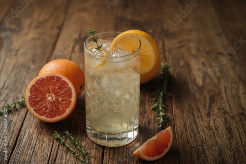 A refreshing cocktail craft...