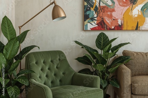 A comfortable nook featurin...