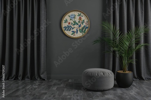 Interior close-up of a livi...