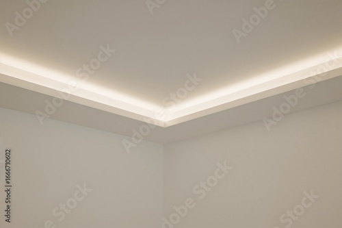 LED tape lighting installed...
