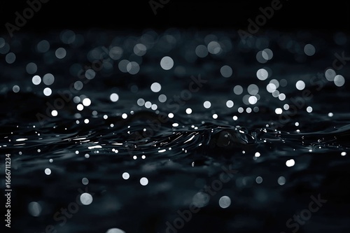 Dark Abstract Bokeh Light B...