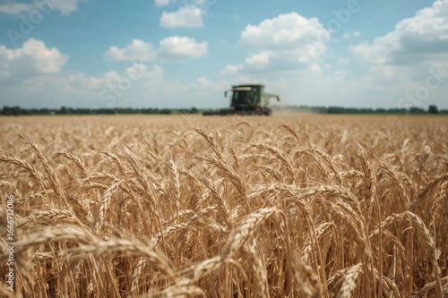 Golden wheat or rye field r...