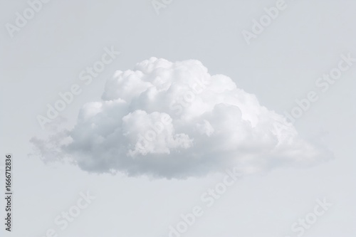 Cartoon-style cloud illustr...