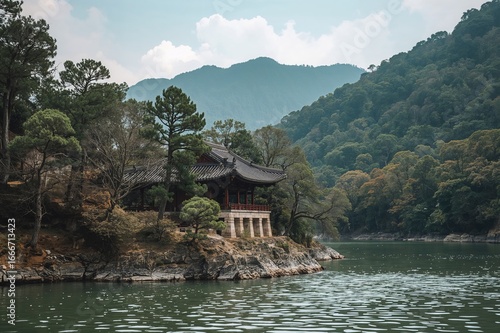 A charming pavilion set in ...