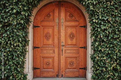 Vintage door discovered in ...