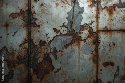Distressed metallic texture...