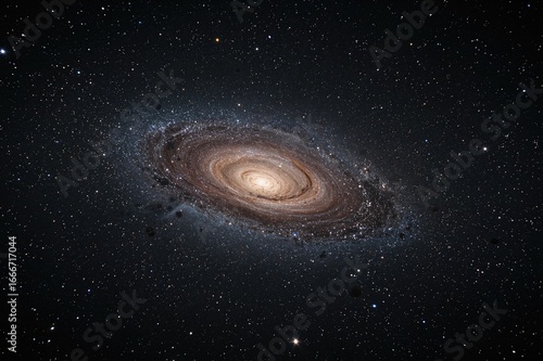 Illustration of a swirling ...
